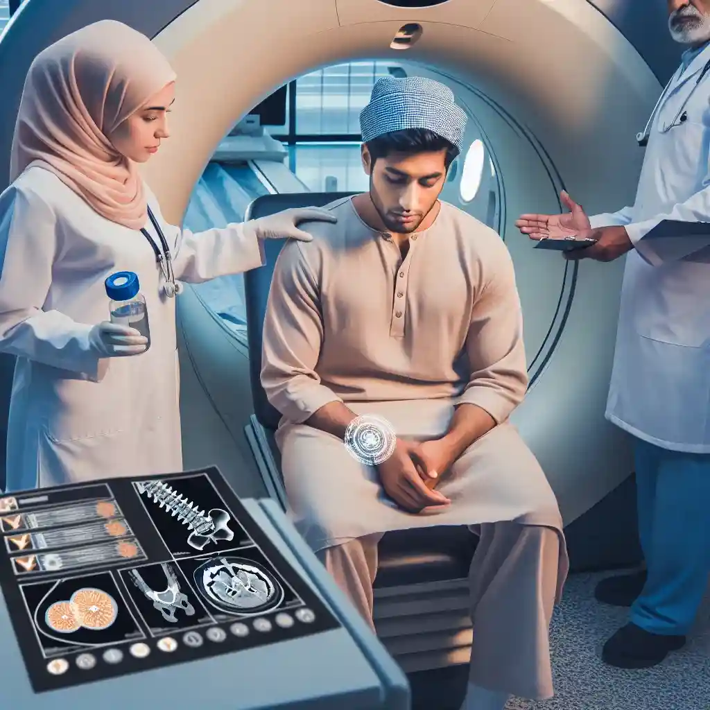 Підготовка до КТ поперекового відділу хребта  