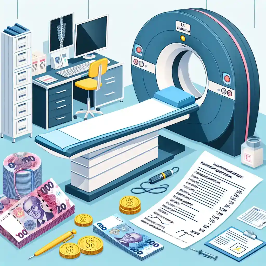 Середня ціна КТ поперекового відділу хребта